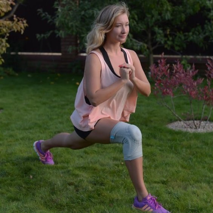 Ортез на коленный сустав «Комфорт», с силиконовым кольцом Алком 3023