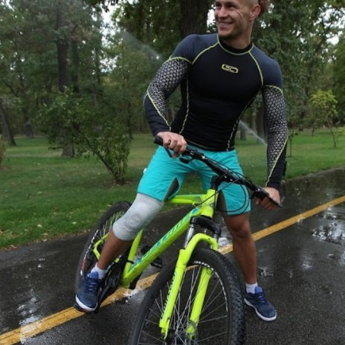 Ортез на коленный сустав «Комфорт», с силиконовым кольцом Алком 3023