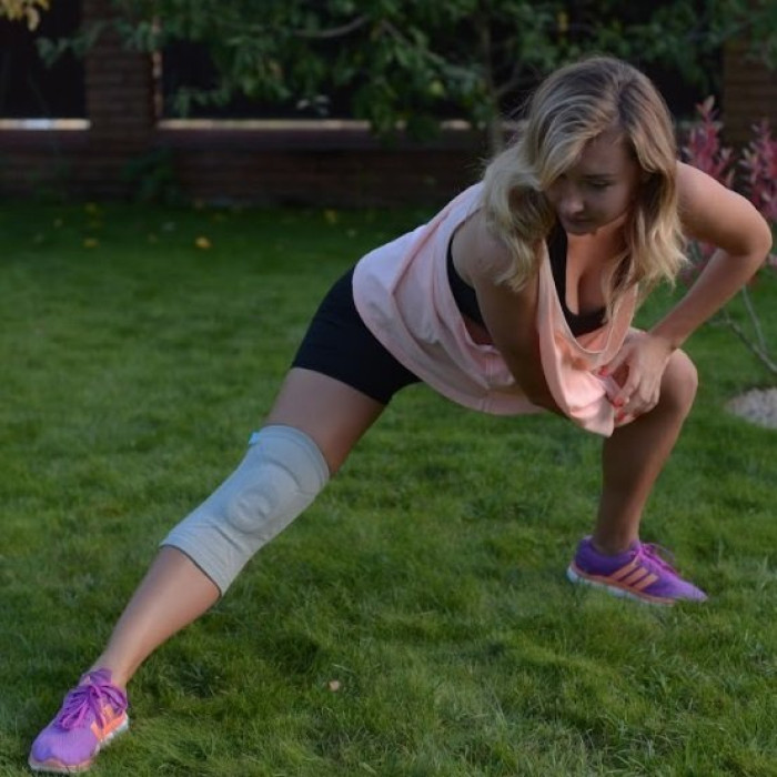 Ортез на коленный сустав «Комфорт», с силиконовым кольцом Алком 3023