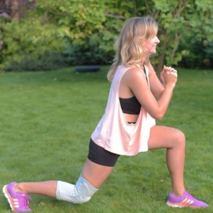 Ортез на коленный сустав «Комфорт», с силиконовым кольцом Алком 3023