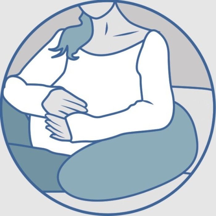 Подушка для вагітних та годування Olvi J2309