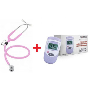 Стетоскоп для немовлят та дітей середнього віку MDF 787ХР-01 + Термометр DT-806 АКЦІЯ ONLINE ONLY / WAYFORPAY