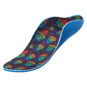 Ортопедическая стелька амортизирующая с фиксацией пятки подростковая Космос OMP-5538, OrtoMed