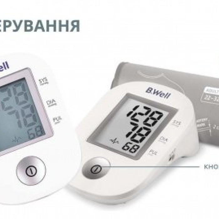 Автоматичний тонометр B.Well PRO-33 M (без адаптера)