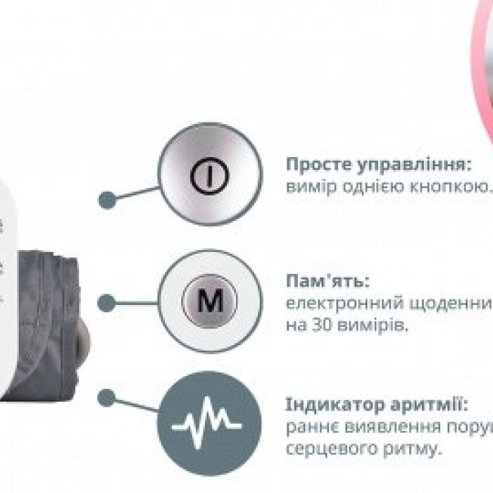 Автоматичний тонометр B.Well PRO-35 M (без адаптера)