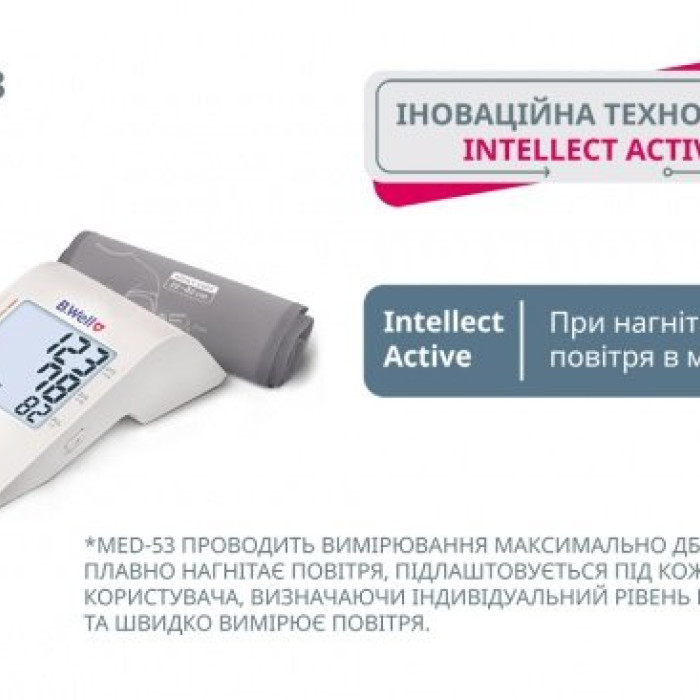 Автоматичний тонометр B.Well MED-53 M-L