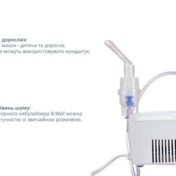 Компресорний інгалятор небулайзер B.Well Basic PRO-110