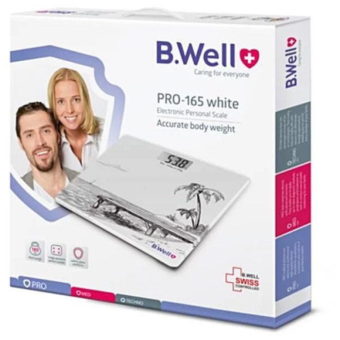  Електронні ваги B.Well PRO-165 White