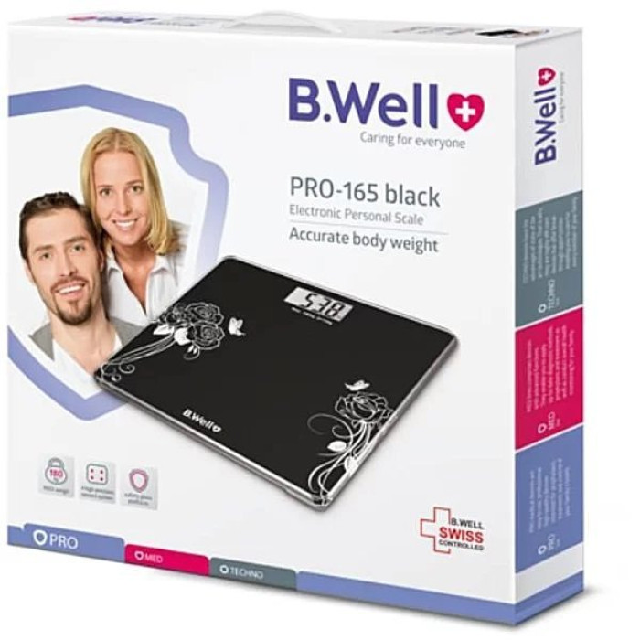  Електронні ваги B.Well PRO-165 Black