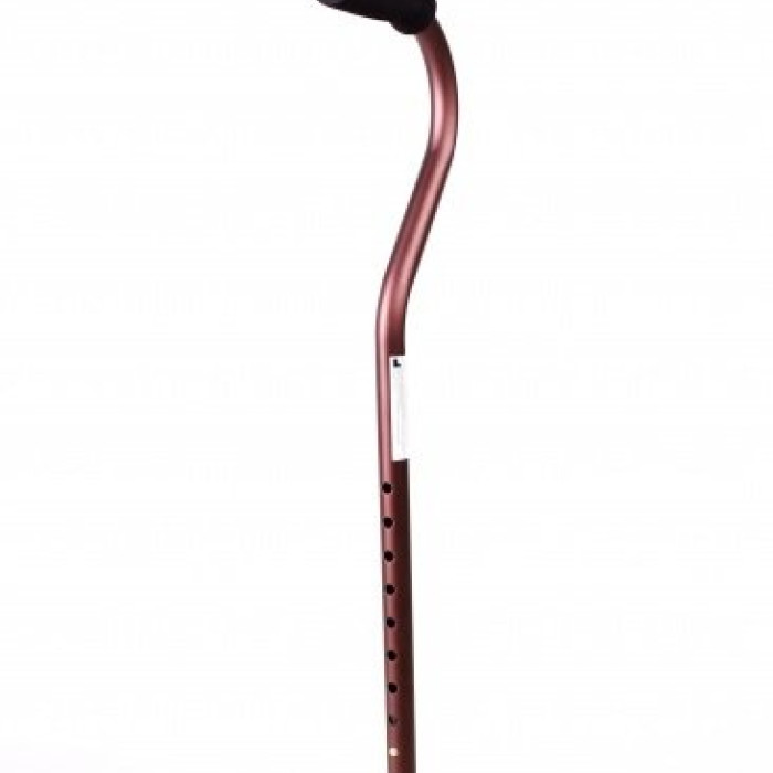 Тростина на чотирьох опорах алюмінієва телескопічна з великою базою Doctor Life 10111 Bronze