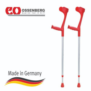 Подлокотный костыль Ossenberg Klassiker 220DKRo красный
