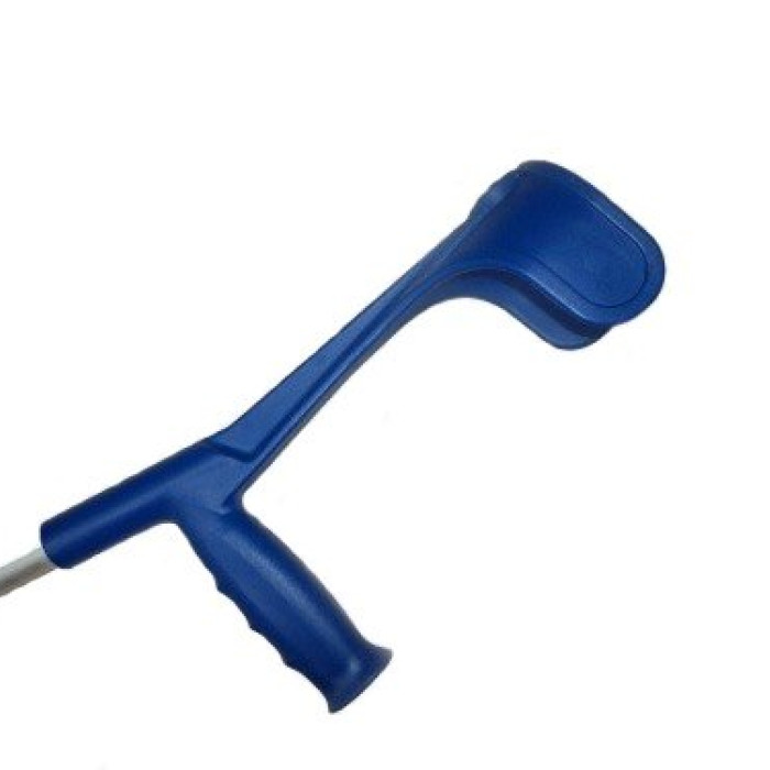 Підлокітна милиця Ossenberg Klassiker 230 DSKBL Extra Strong м'яка рукоятка синя