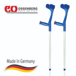 Подлокотный костыль Ossenberg Klassiker 230 DK Bl Extra Strong твердая рукоятка синий
