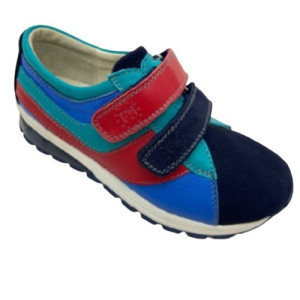 Туфли детские ортопедические "Веселка" синие OrtoBaby D8810