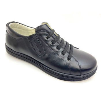 Туфлі дитячі ортопедичні чорні OrtoBaby D5649