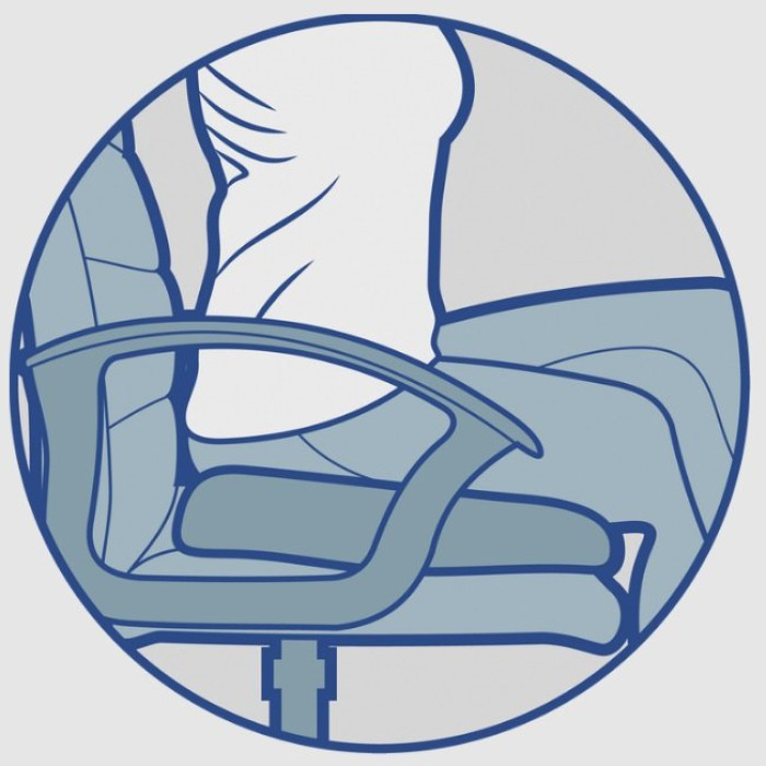 Ортопедична ректальна подушка з ефектом пам'яті Olvi J2512