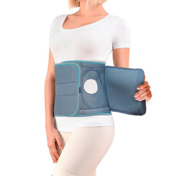 Бандаж післяопераційний з отвором для стоми Алком 2025