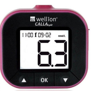 Набір для тестування рівня глюкози в крові Wellion CALLA Light ожина WELL903LBUAMM