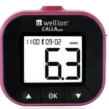 Набір для тестування рівня глюкози в крові Wellion CALLA Light ожина WELL903LBUAMM
