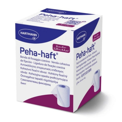Бинт когезивний фіксуючий Peha-haft 6 см х 4 м