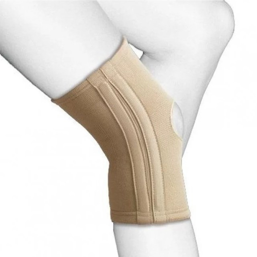 Эластичный наколенник с боковыми вставками Orliman TN-211