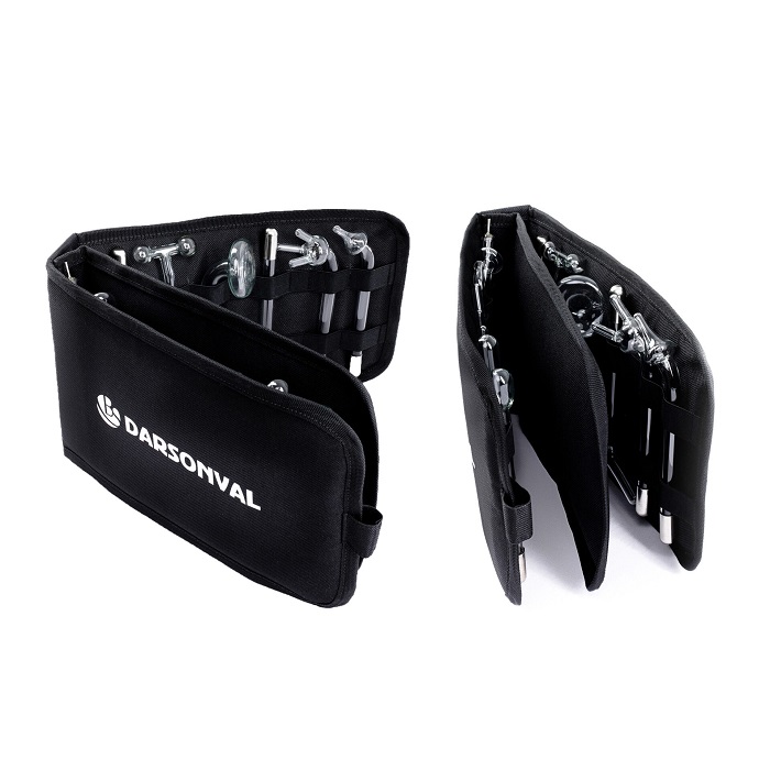Дарсонваль BactoSfera DARSONVAL Black з сумкою і набором електродів (17 шт)