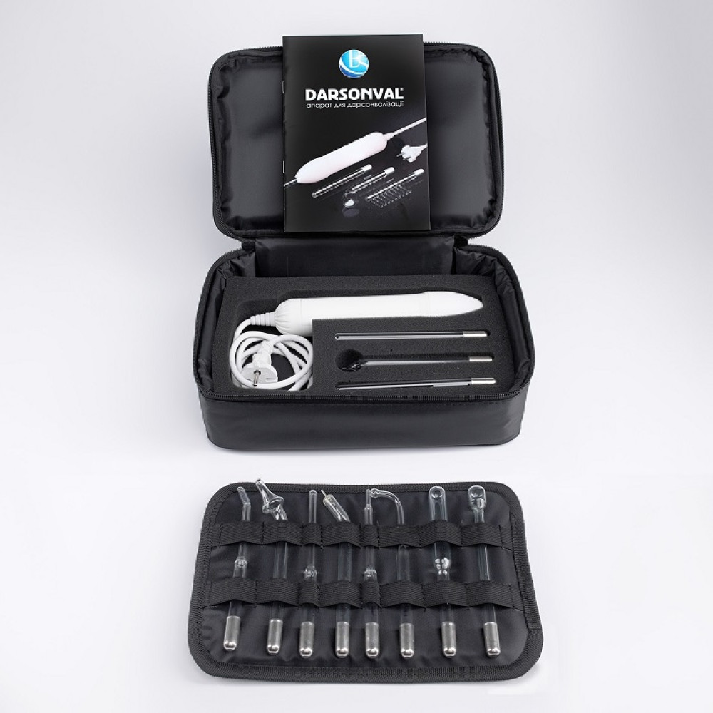 Дарсонваль BactoSfera DARSONVAL White с сумкой и набором электродов (11 шт)