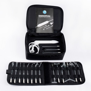 Дарсонваль BactoSfera DARSONVAL White з сумкою і набором електродів (17 шт)