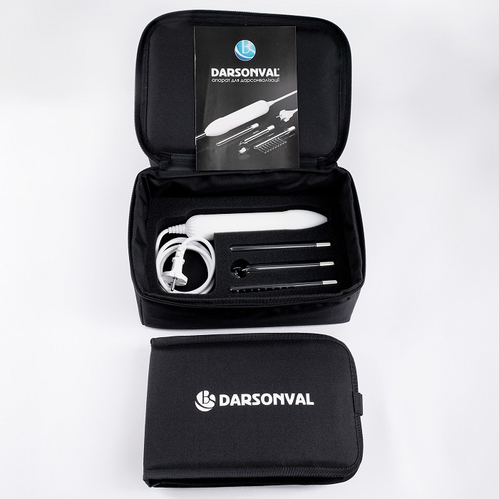 Дарсонваль BactoSfera DARSONVAL White с сумкой и набором электродов (17 шт)