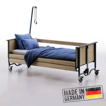 Медичне ліжко з функцією тренделенбурга, колір "дуб сонома світлий" BOCK DOMIFLEX 3 251