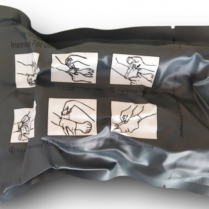 «Израильский бандаж» бинт эластичный экстренной помощи