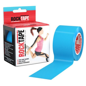 Еластичний кінезіологічний пластир ROCKTAPE 5см*5 м (Блакитний)