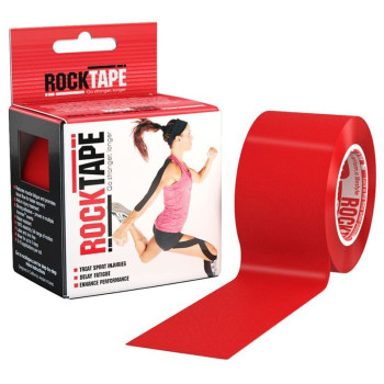Еластичний кінезіологічний пластир ROCKTAPE 5см*5 м (Червоний)