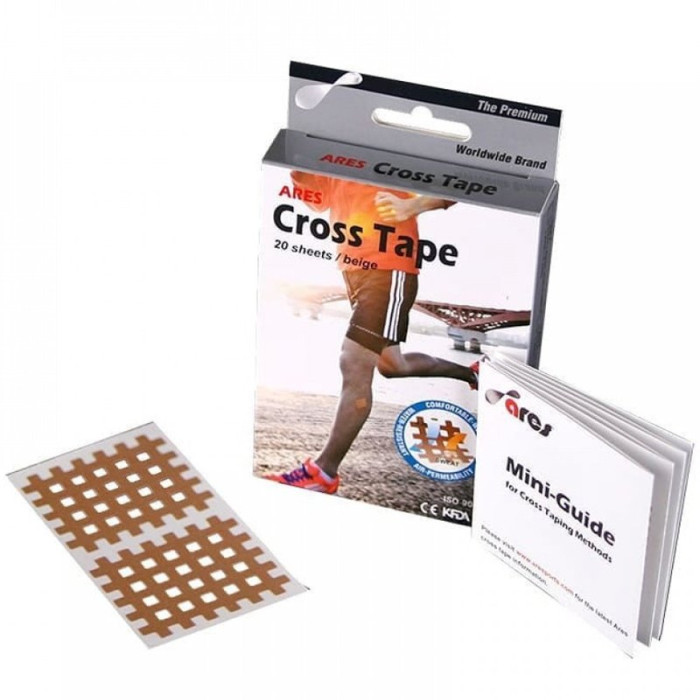 Еластичний кінезіологічний пластир Арес Кросс