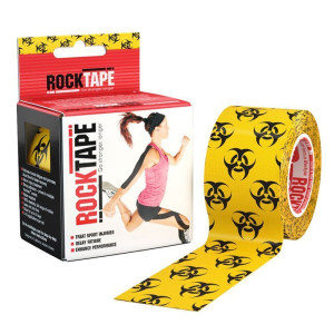 Еластичний кінезіологічний пластир ROCKTAPE Десіжн 5см*5 м  (Biohazard)
