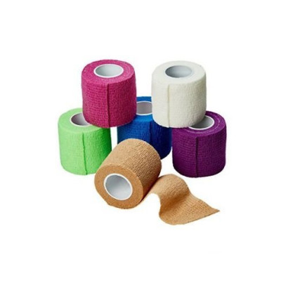 Бинт еластичний когезивний, нетканий, без латексу MS Tape 7,5 см х 4,5 м