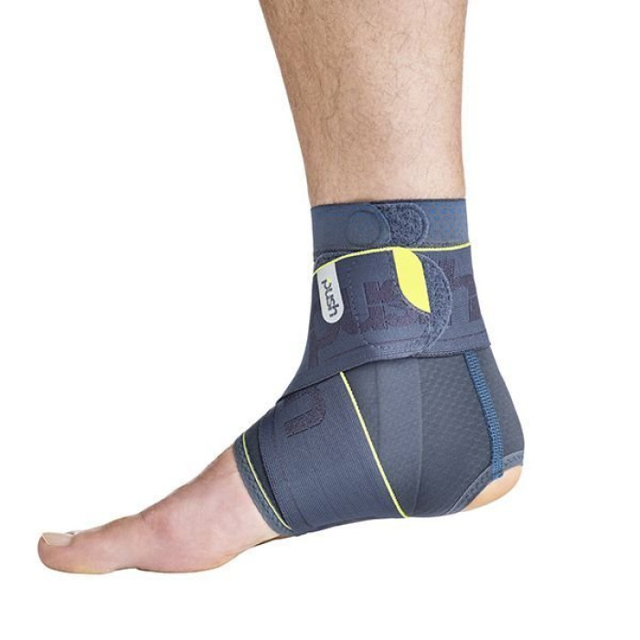 Бандаж на голеностопный сустав PUSH SPORTS ANKLE BRACE 8 4.20.2,  L правый