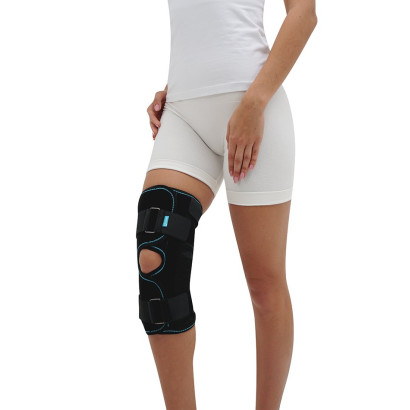 Ортез на коленный сустав, с полицентрическими шарнирами разъемный Алком 3052