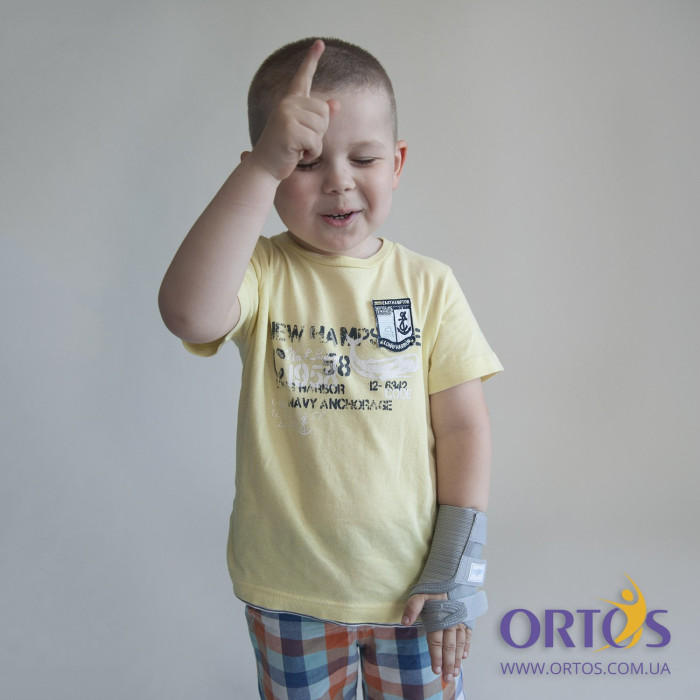 Бандаж на лучезапястный сустав эластичный детский Алком 3007 Kids