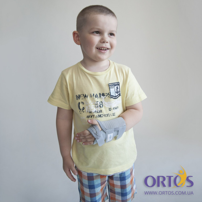 Бандаж на лучезапястный сустав эластичный детский Алком 3007 Kids