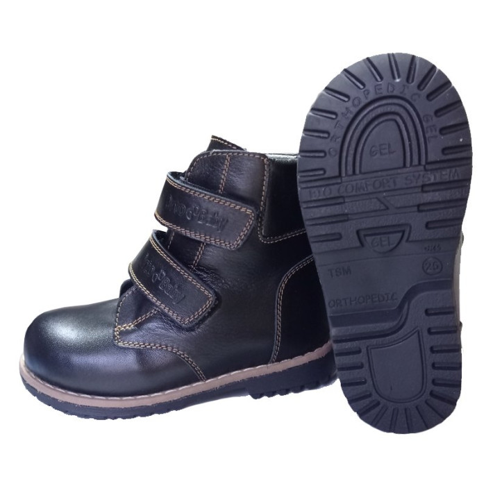 Ботинки зимние ортопедические, утеплитель шерсть ОrtoBaby AR9910