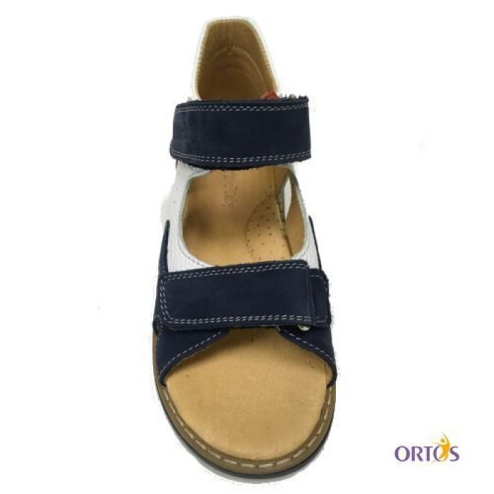 Сандалии детские ортопедические ОrtoBaby S2001 сине-белые
