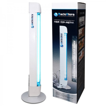 Бактерицидный облучатель BactoSfera OBB 15P-METAL OZONE: 8000 ч