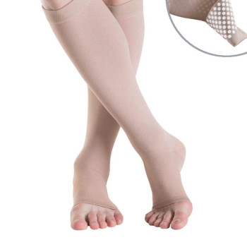 Гольфы компрессионные Sigvaris 2 класс компрессии, серия Traditional, силиконовый фиксатор