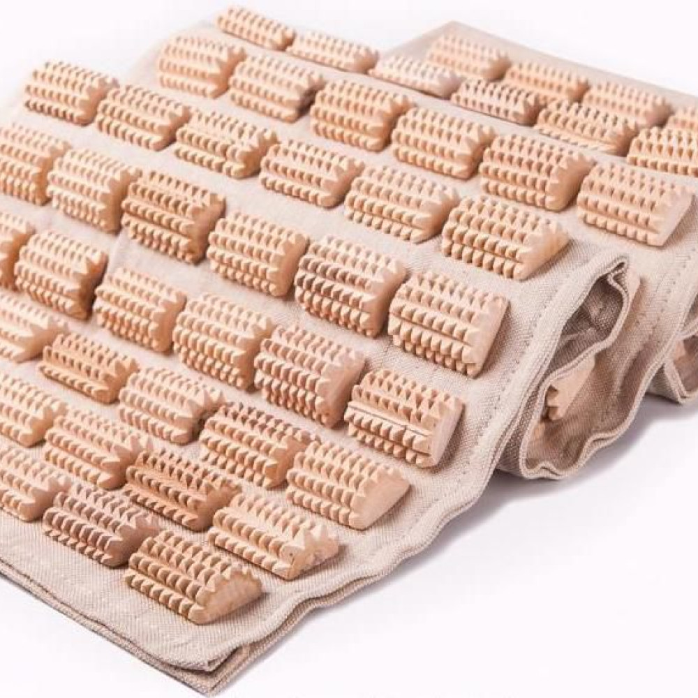 Коврик массажный деревянный "Ежик" Olvi 02573