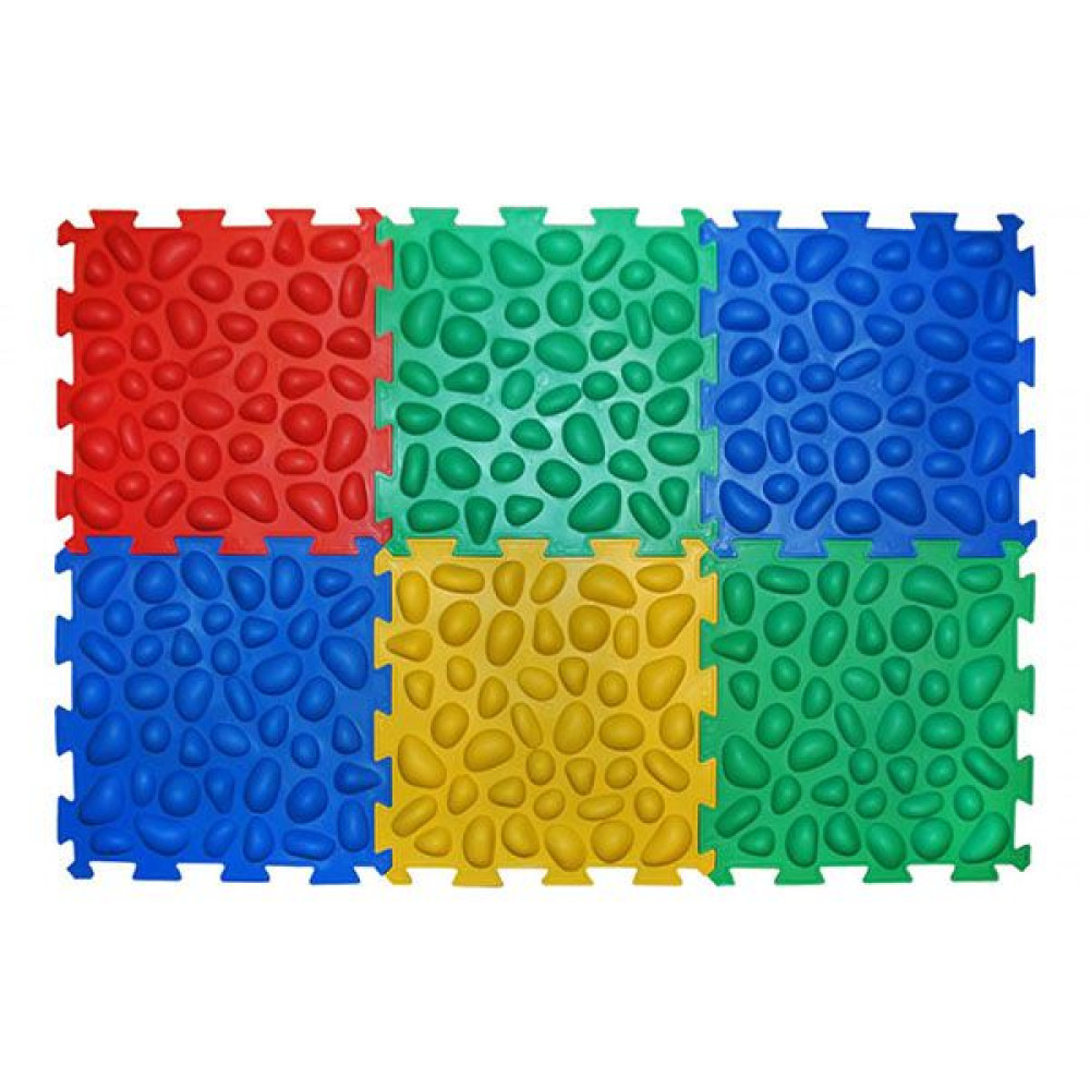 Массажний коврик Ortek Пазлы (6 элементов)