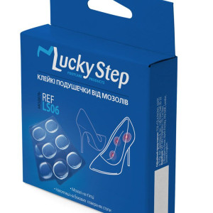 Клейкі подушечки від мозолів Lucky Step LS06