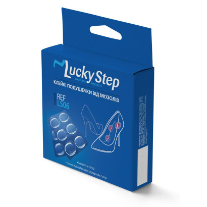 Клейкие подушечки от мозолей Lucky Step LS06