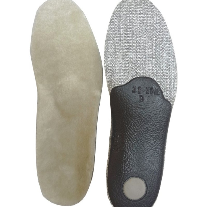 Стелька зимняя с разгрузкой пяточной шпоры Lucky Step LS342