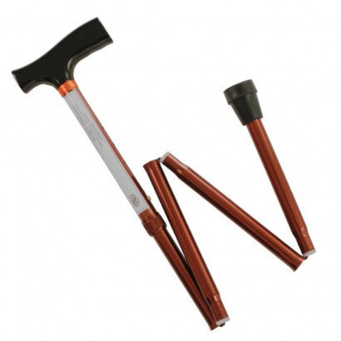 Складная телескопическая алюминиевая трость, бронза OSD-BL560200